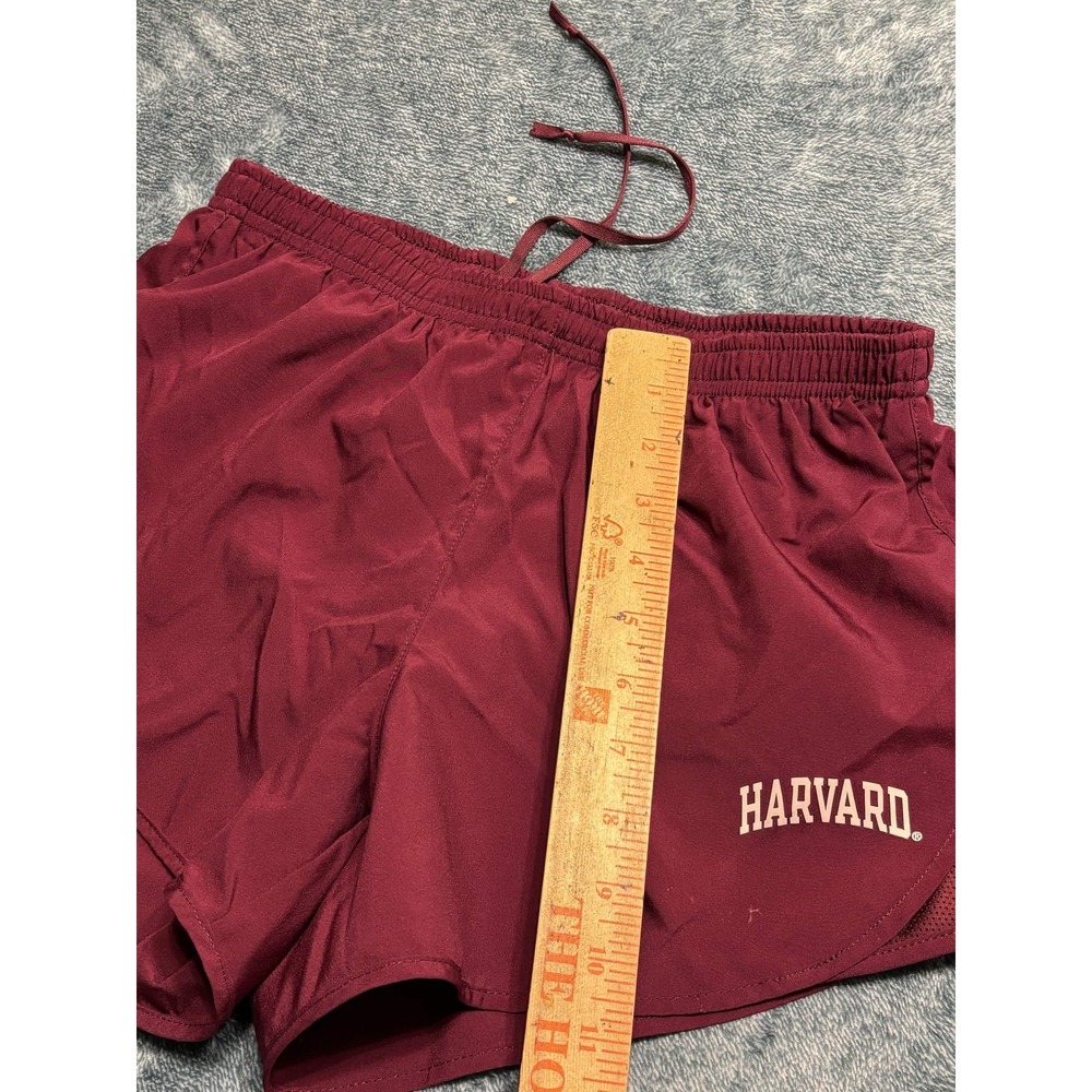 Nike Womens Harvard Dri-FIT Shorts Size S Burgundy Woven Athletic Activewear - Picture 5 of 9